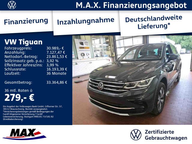 Tiguan 1.4 eHybrid ELEGANCE IQ.LIGHT+KAMERA+AHK+