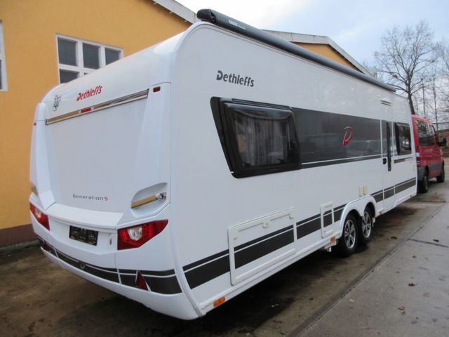 Dethleffs 655RE Generation Scandinavia Klima Mover Markise