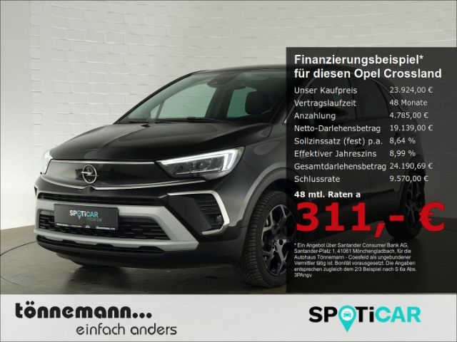 Crossland ELEGANCE PAKET AT+LED LICHT+NAVI+RÜCKF