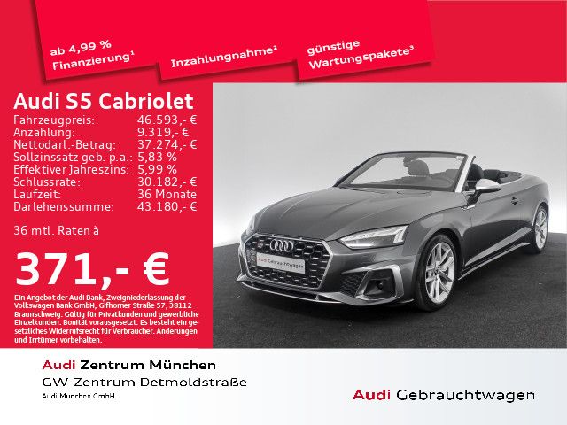 Audi S5 Cabriolet TFSI tiptr. Matrix/Navi+/PDC