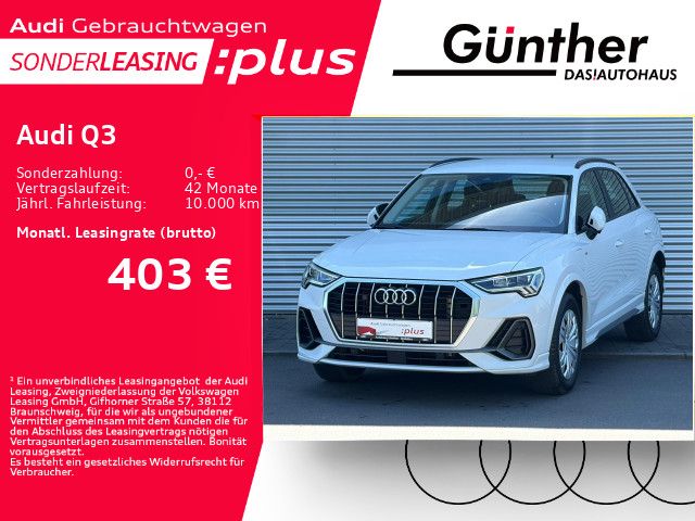 Audi Q3 45 TFSIe S LINE+WINTERRÄDER+KAMERA+ACC+SPORTS