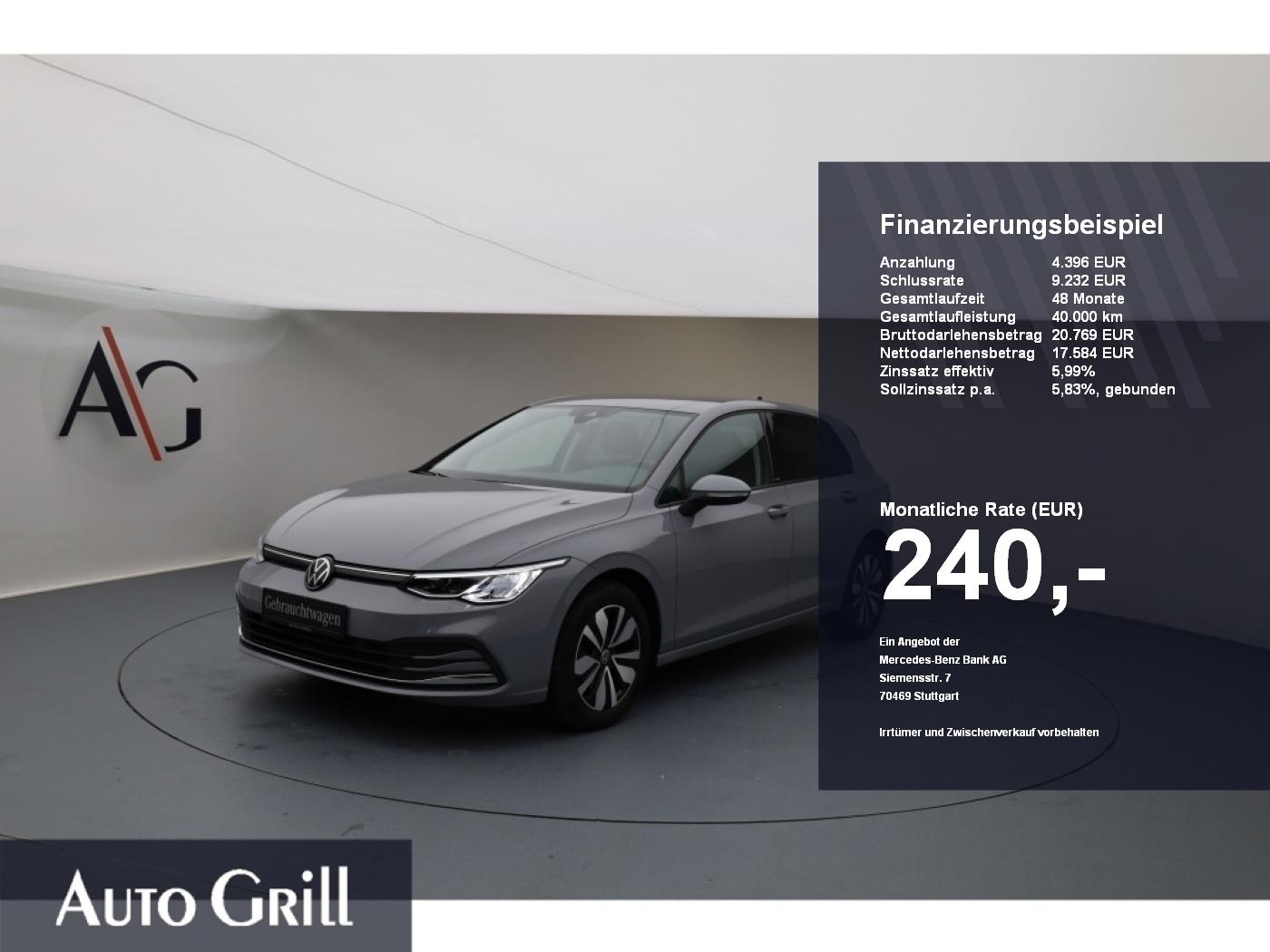 Volkswagen Golf VIII 1.5 TSI Move Ambiente+Fahrassist+LED