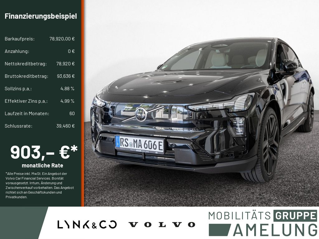 Volvo EX60 375 kW P10 electric Ultra SHZ LED PANO 360°