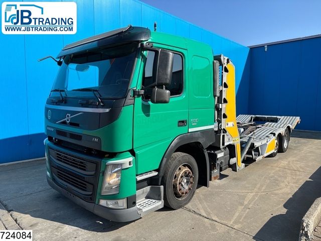 Volvo FM 500 6x2, EURO6, Trucktransport, Retarder, Rol