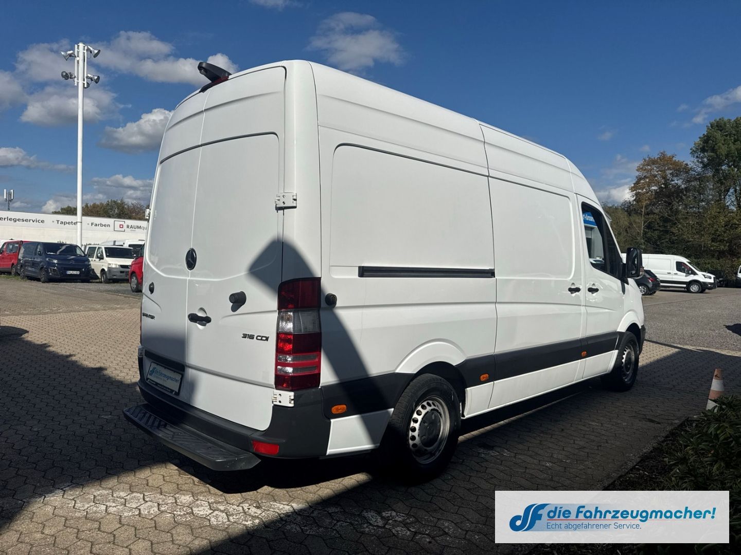 Fahrzeugabbildung Mercedes-Benz Sprinter Kasten 316CDI Werkstattein. Klima Kamer