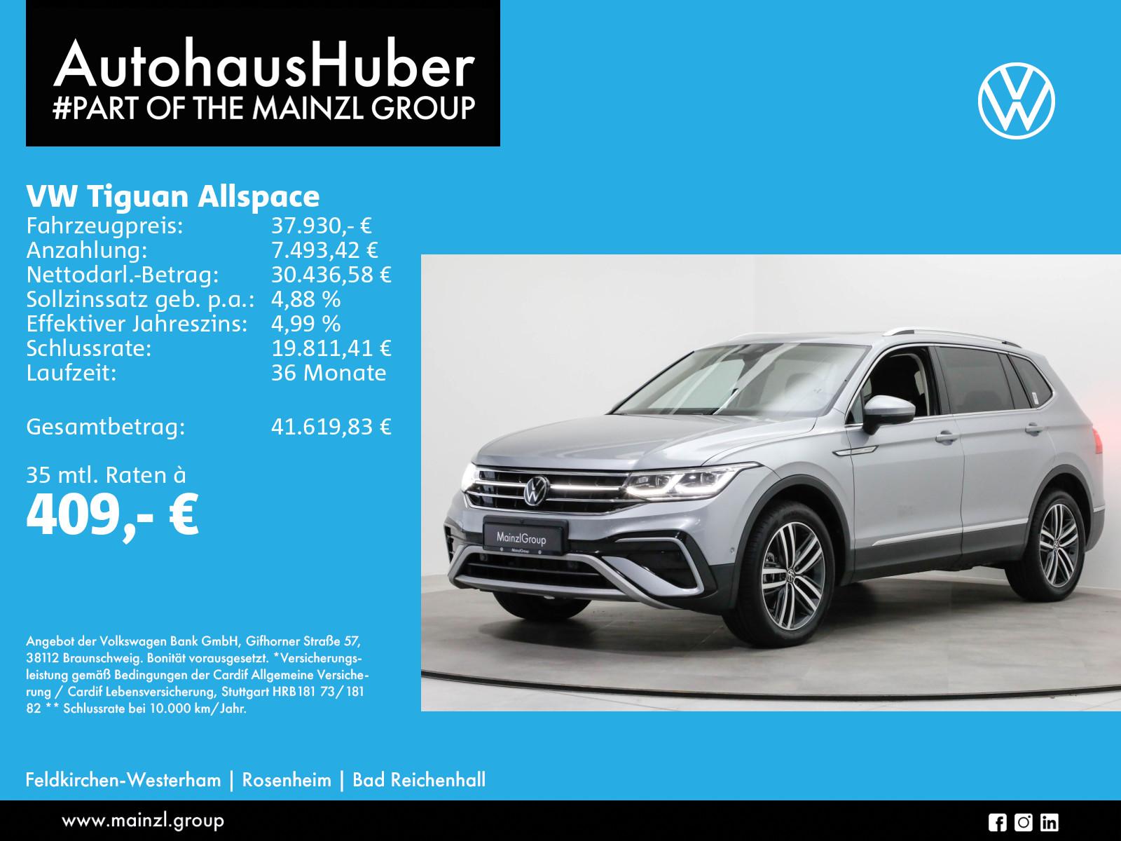 Volkswagen Tiguan Allspace 2.0 TSI 4M DSG AHK 360° Matrix
