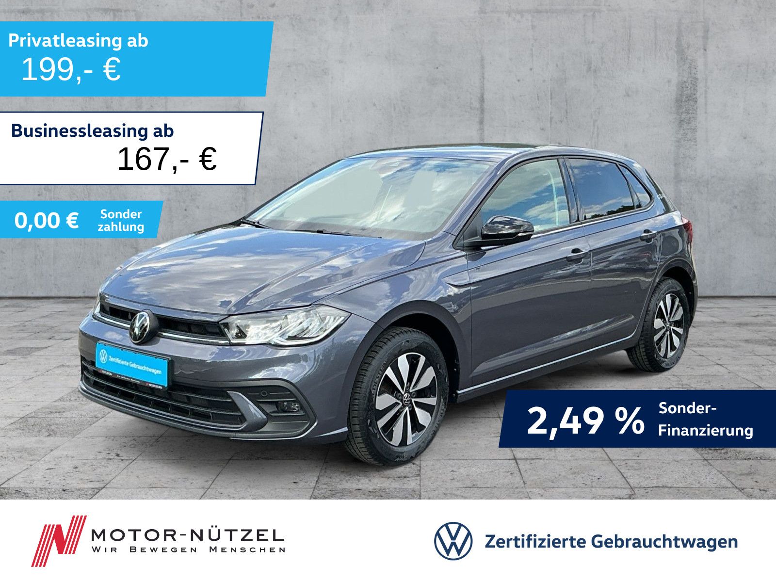 Volkswagen Polo 1.0 TSI DSG GOAL LED+NAVI+AHK+ACC+SHZ+DAB