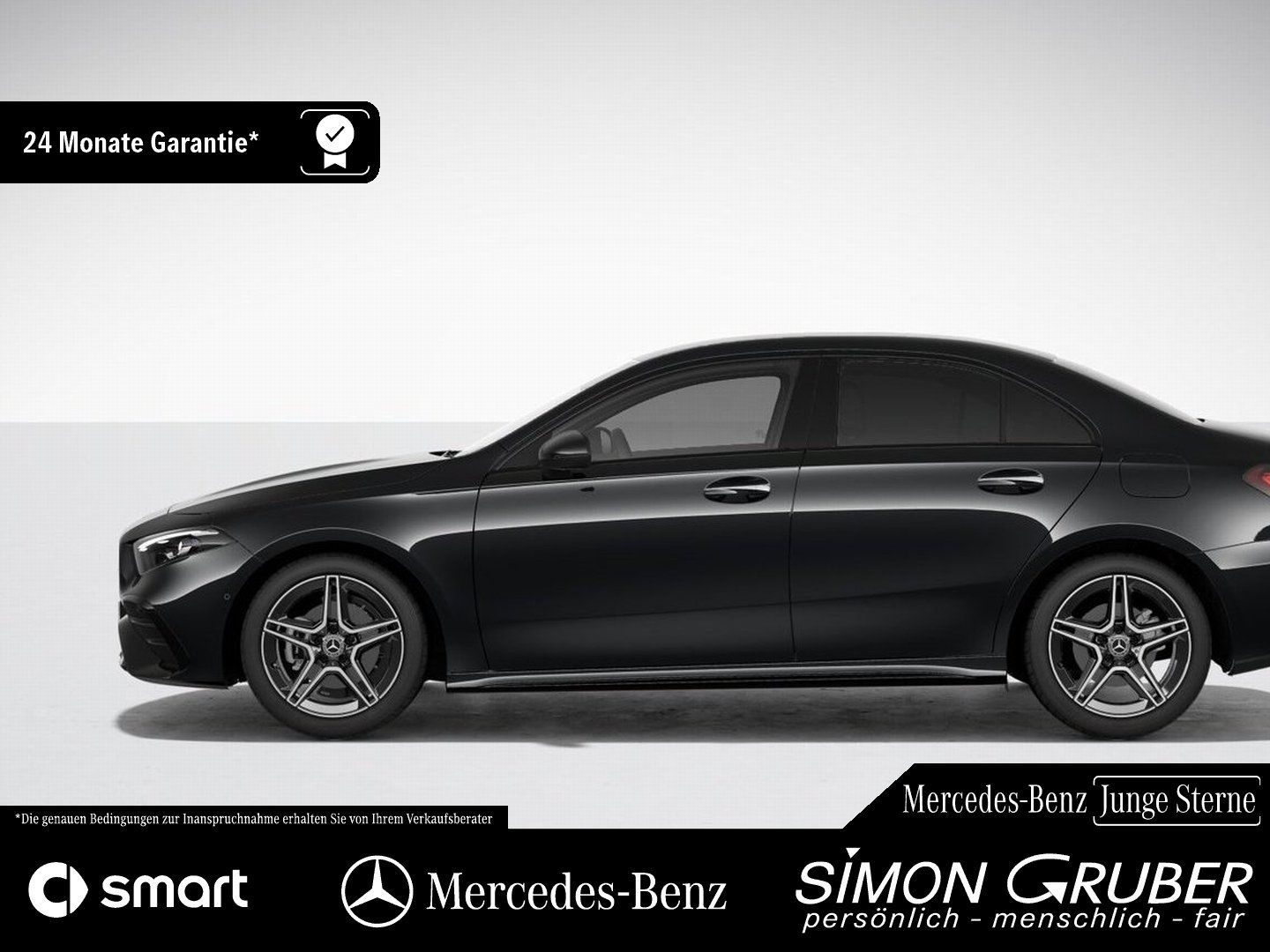 Fahrzeugabbildung Mercedes-Benz A 200 Limousine AMG Night Sound Ambi 360 MBeam