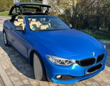 BMW 420i Cabrio Leder, blau foliert - BMW 420 mit Benzin-Antrieb: Cabrio, Schaltgetriebe