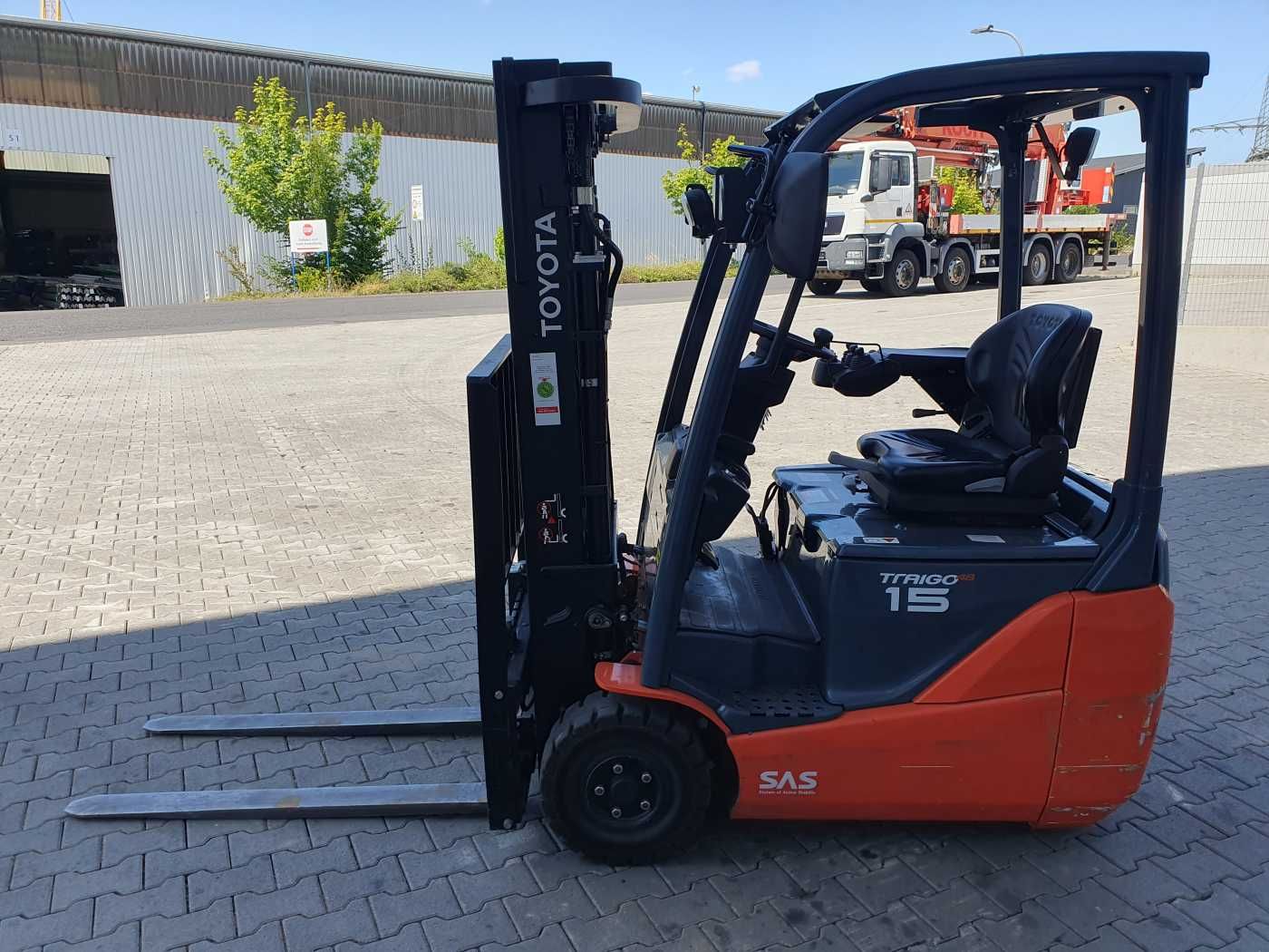 Fahrzeugabbildung Toyota 8FBET15 / Triplex: 4.30m / nur 1.842h! / SS