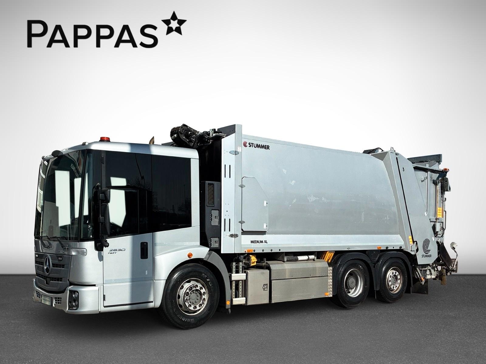 Mercedes-Benz 2630GL ENA6x2 Müll Stummer NGT-Gas Econi