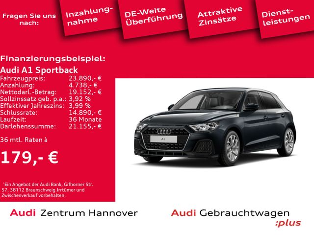 Audi A1 Sportback Advanced 25 TFSI virtual DAB SHZ