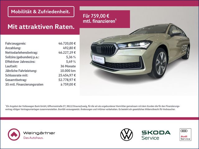 Superb Combi 2.0 TDI Selection, AHK, Matrix LED,