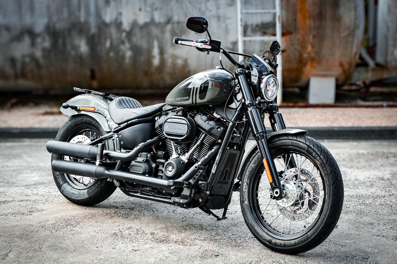 Harley-Davidson FXBBS Street Bob 114 - Kesstech - 1. Hand - Top!
