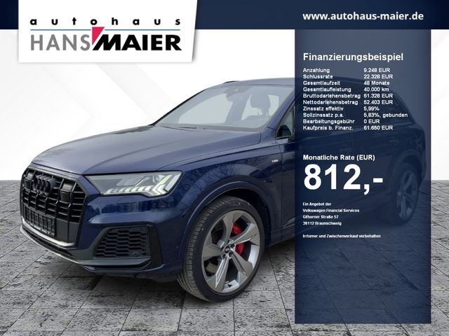 Audi Q7 TFSI e S line Pano Luft AHK B&O Matrix VC