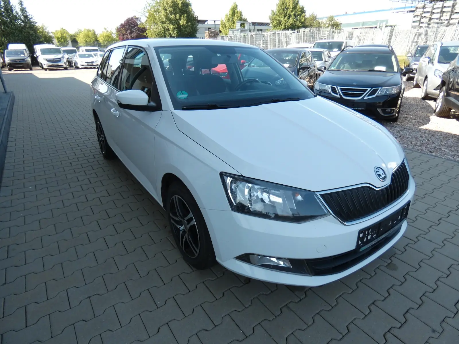 Skoda Fabia 2015 — вигляд ззаду