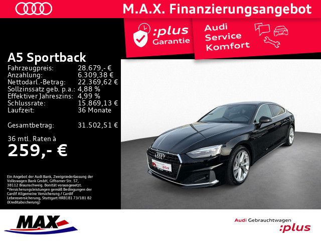 A5 Sportback 2.0 TFSI ADVANCED +KAMERA+MMI NAVI+