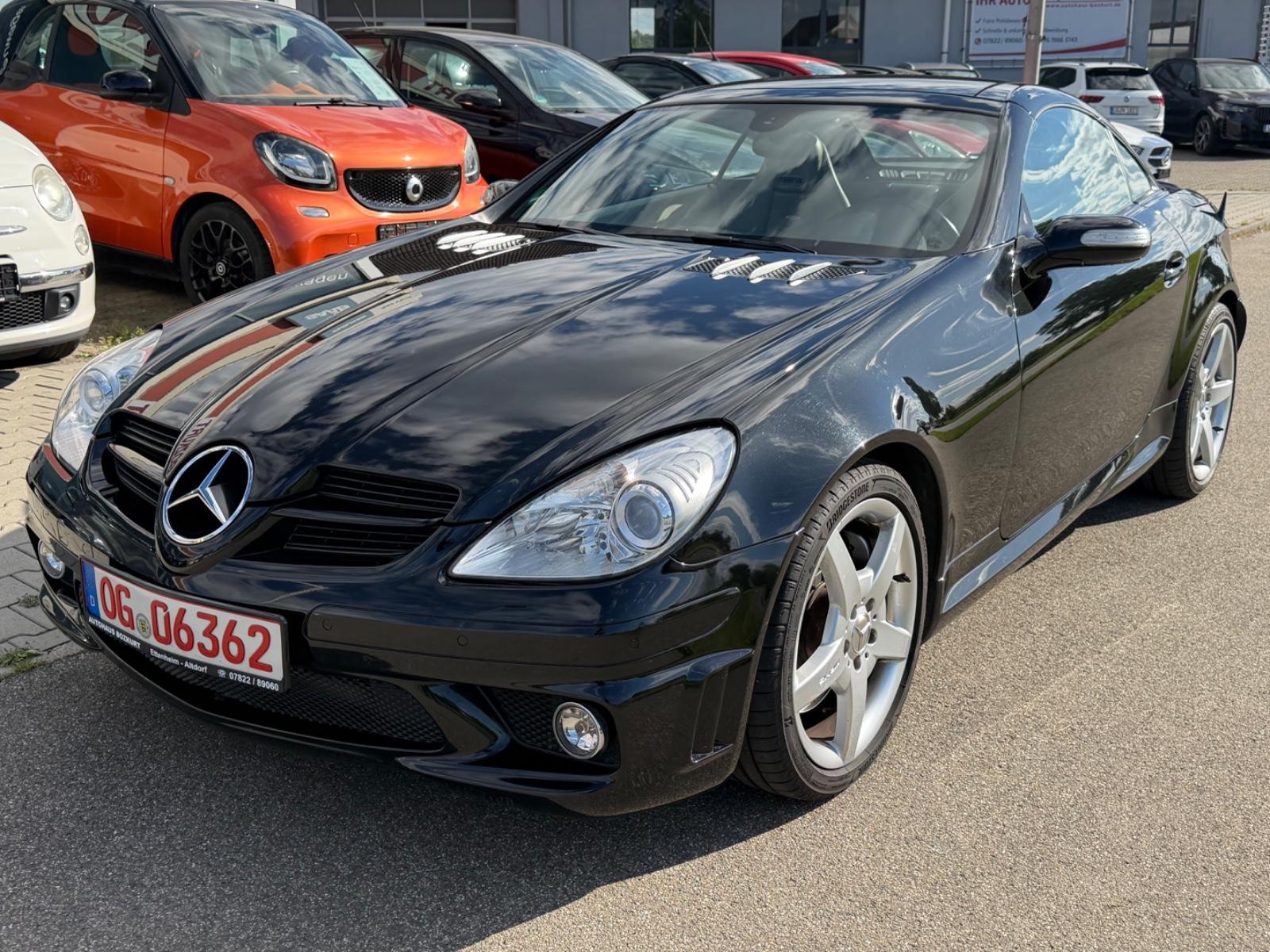 Mercedes-Benz SLK 55 AMG Roadster 360ch - 1 ère main - Navi - Sièges chauffants - Pneus été