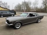 Ford Mustang V8 289 cui TÜV/H Grau, schw. Rallyestr. - Ford Mustang Oldtimer mit Benzin-Antrieb