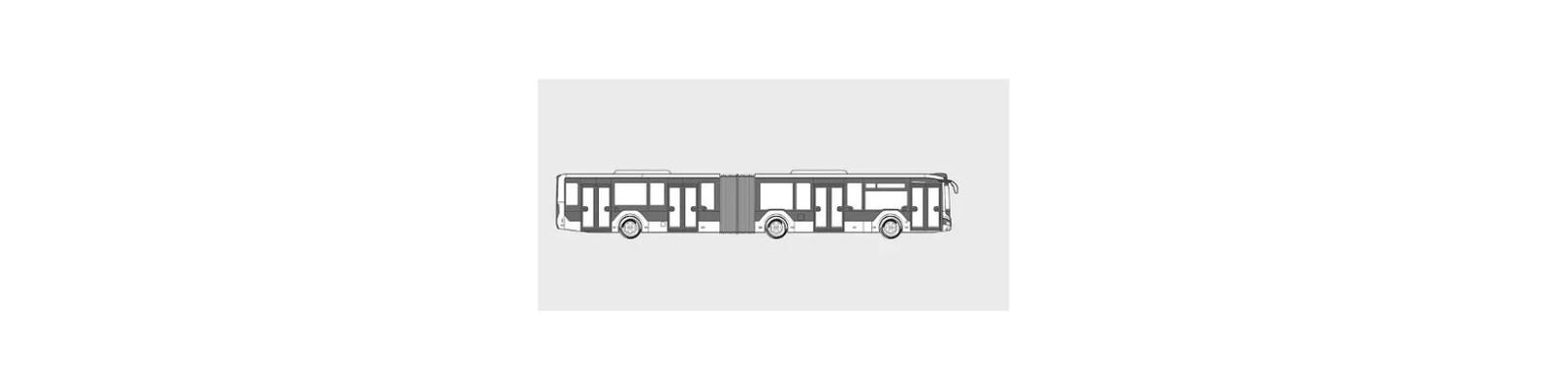 MAN 2x Lion´s City 18 C HYBRID Gelenk /4 Türer/Klima