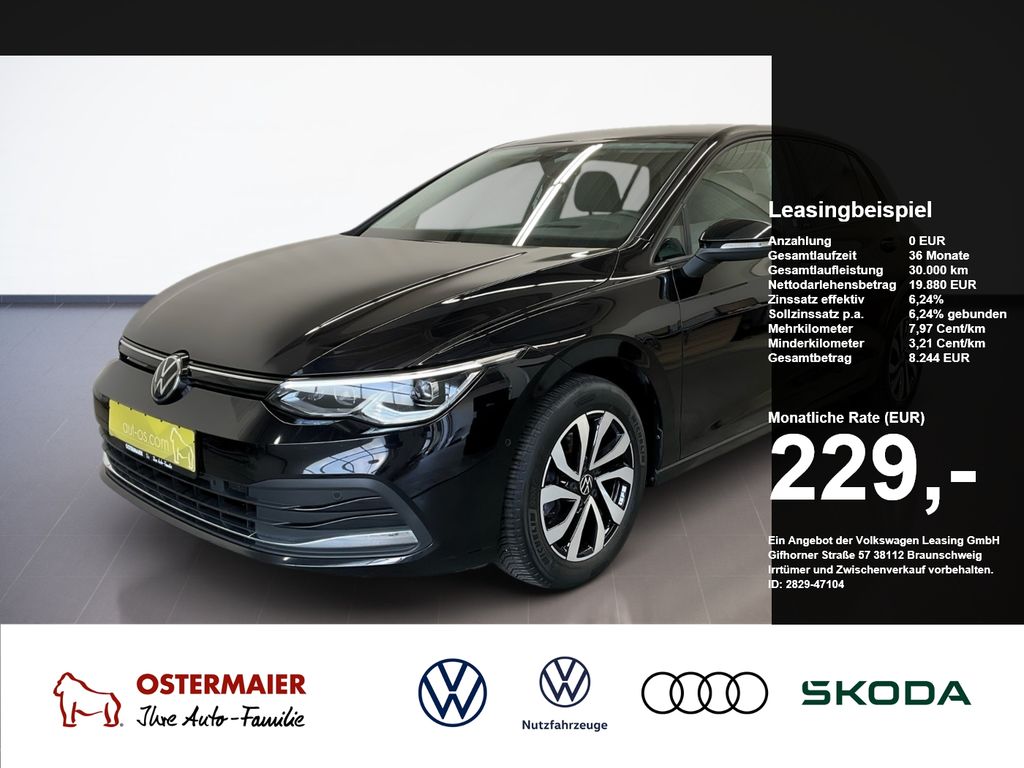Golf VIII ACTIVE 1.5TSI 150PS 5J-G STDHZG.KAMERA