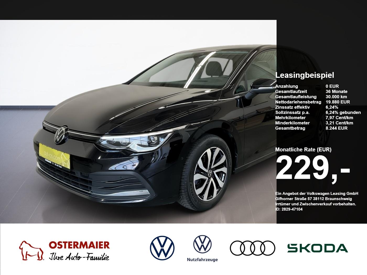 Volkswagen Golf VIII ACTIVE 1.5TSI 150PS 5J-G STDHZG.KAMERA