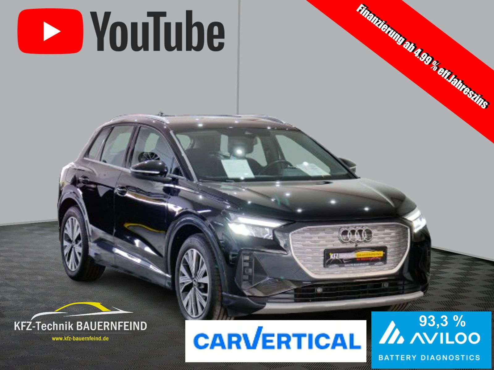 AUDI Q4 e-tron 40 e-tron 8-FACH BEREIFT 82KW/H