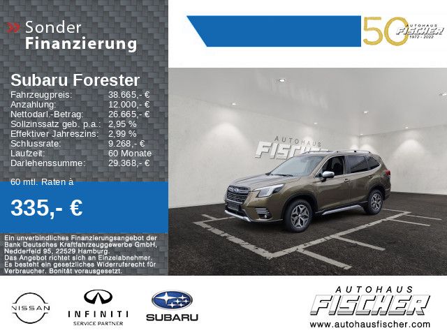 Subaru Forester 2.0ie Comfort Automatik Allrad Navi LED