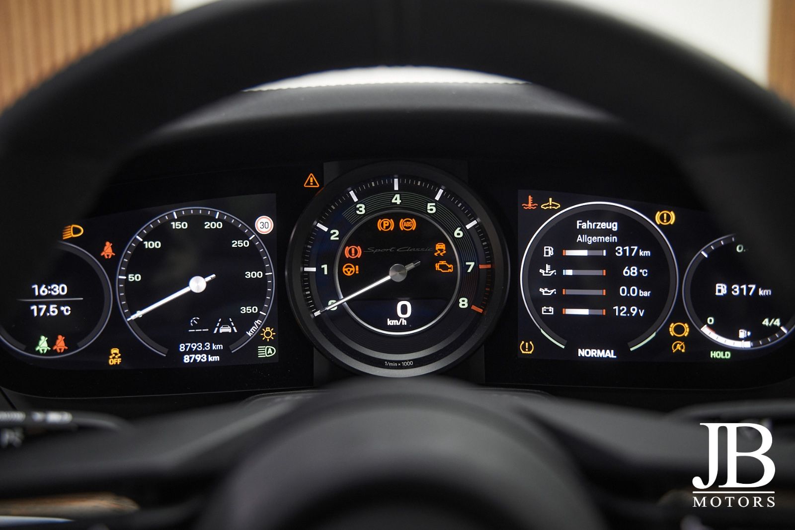 Fahrzeugabbildung Porsche 992 Sport Classic Burmester Lift Cognac 360° LED