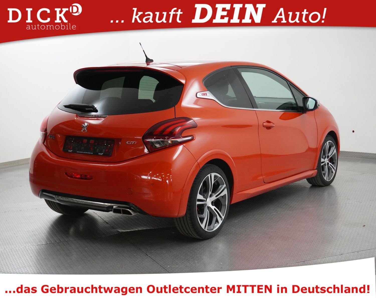 Fahrzeugabbildung Peugeot 208 1.6 THP GTi >GEPFLEGT+NAVI+SHZ+JBL+TÜV 05/27