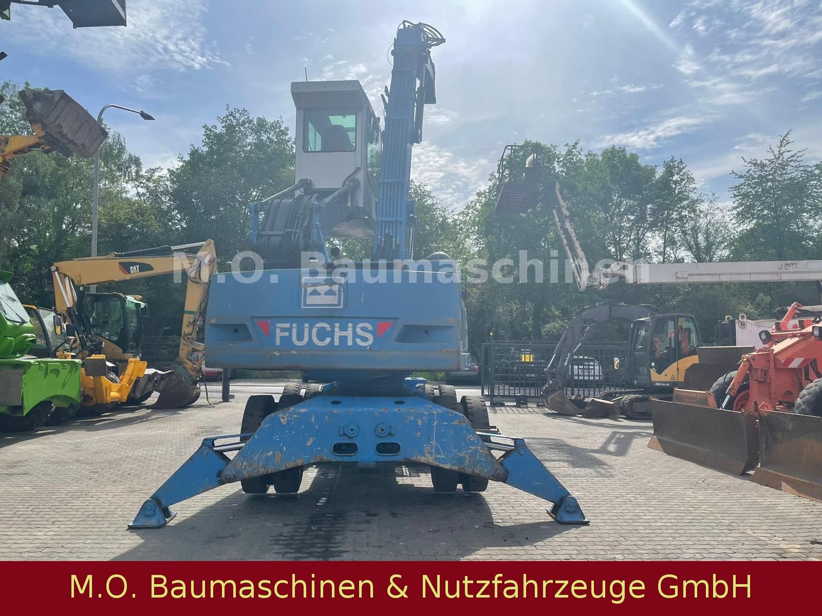 Fahrzeugabbildung Terex Fuchs MHL 320 / ZSA /