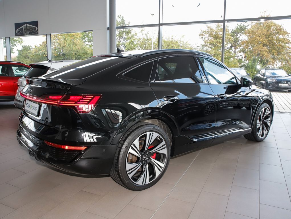 Audi Q8 Sportback 55 e-tron qu. 2x S line AHK Leder imagem 3