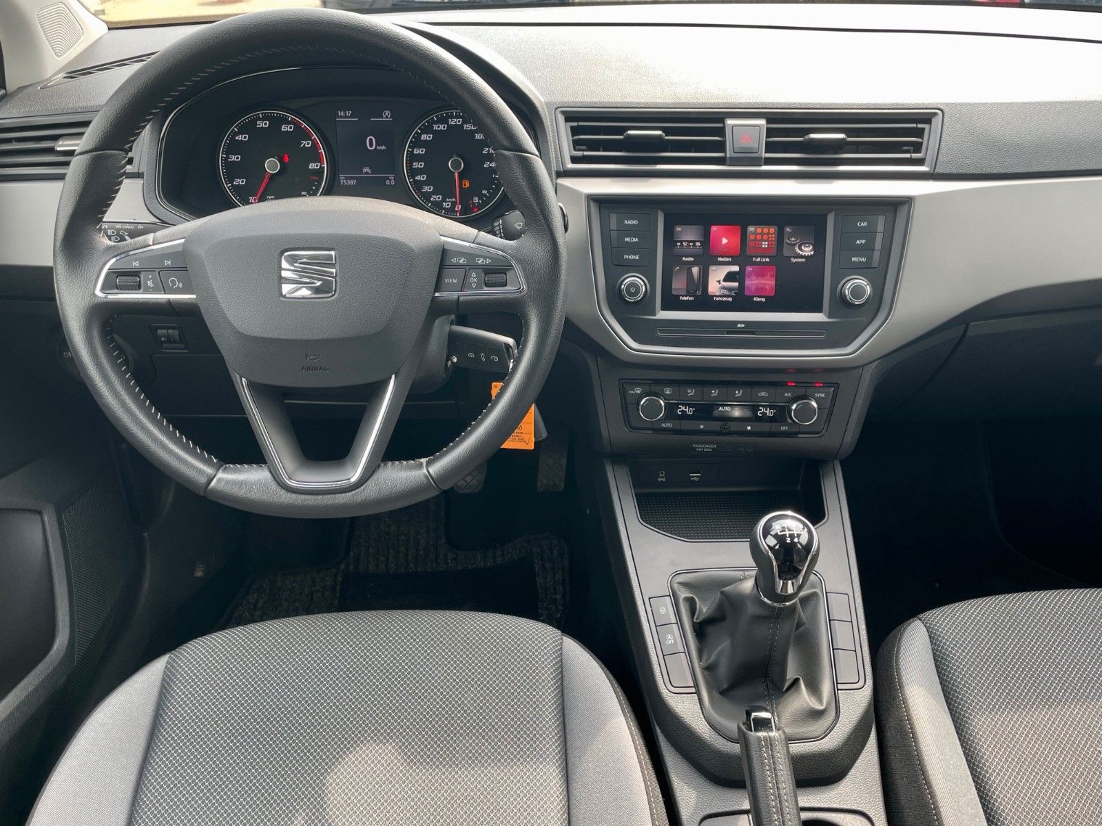 Fahrzeugabbildung SEAT Ibiza Style 1.0 Klima Tempomat 16"LMR SCHECKHEFT