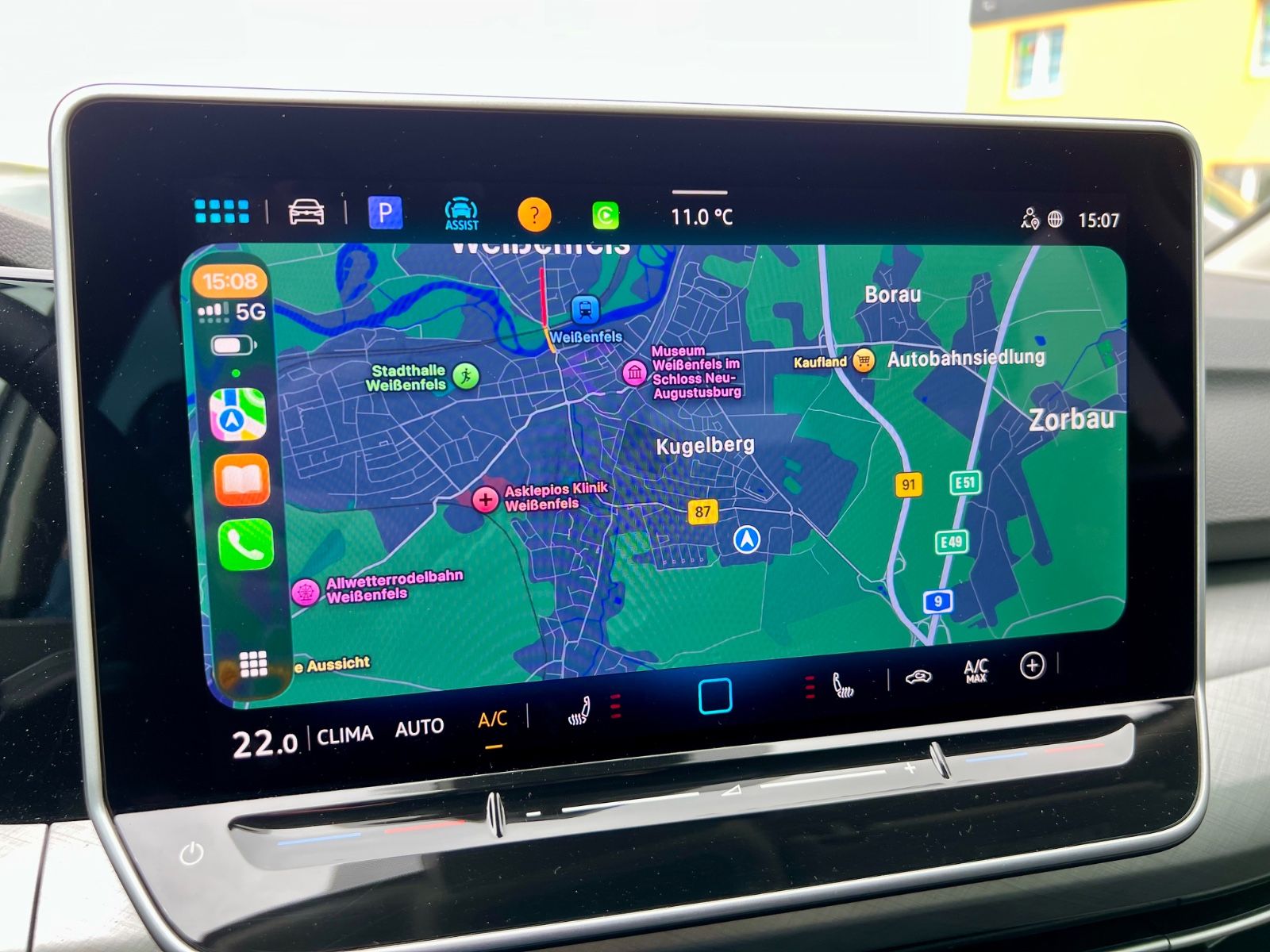 VW Golf 1.5 TSI Life LED SHZ CARPLAY PDC GJR ALU