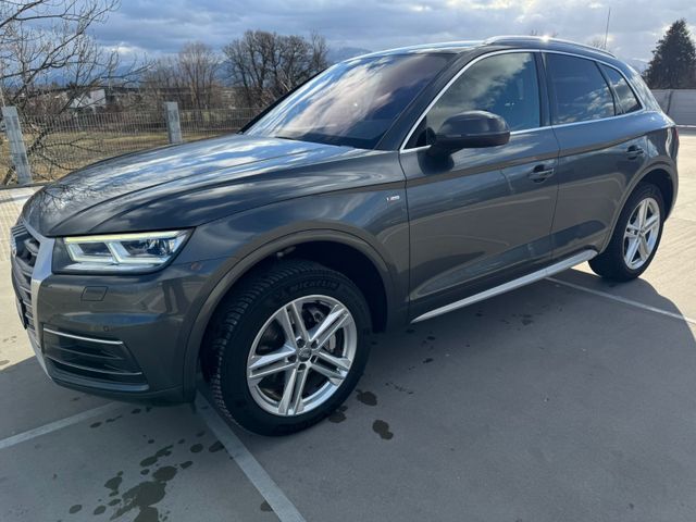 Audi Q5 2.0TDI-S-line Sportpaket-LED-Kamera-Alcantara