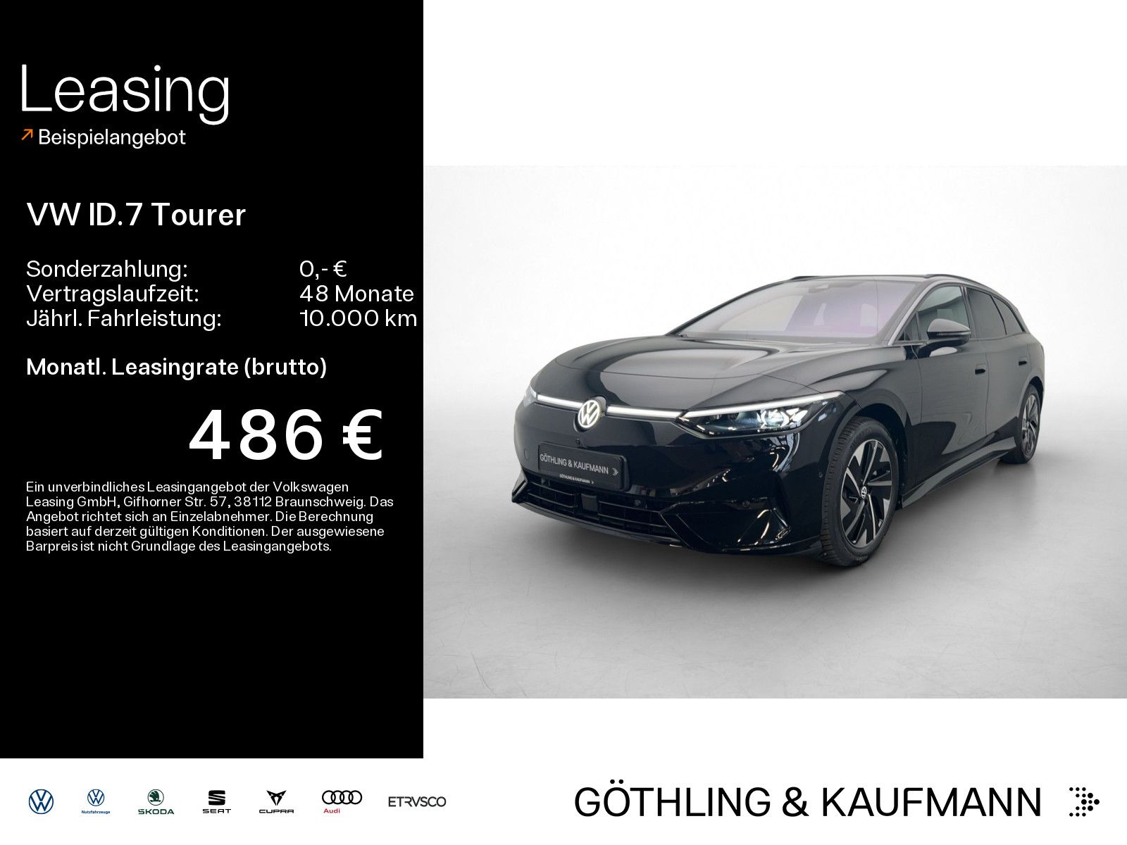 Volkswagen ID.7 Tourer Pro*82kWh*NAVI*WP*IQ.LIGHT*EL.HECK*A