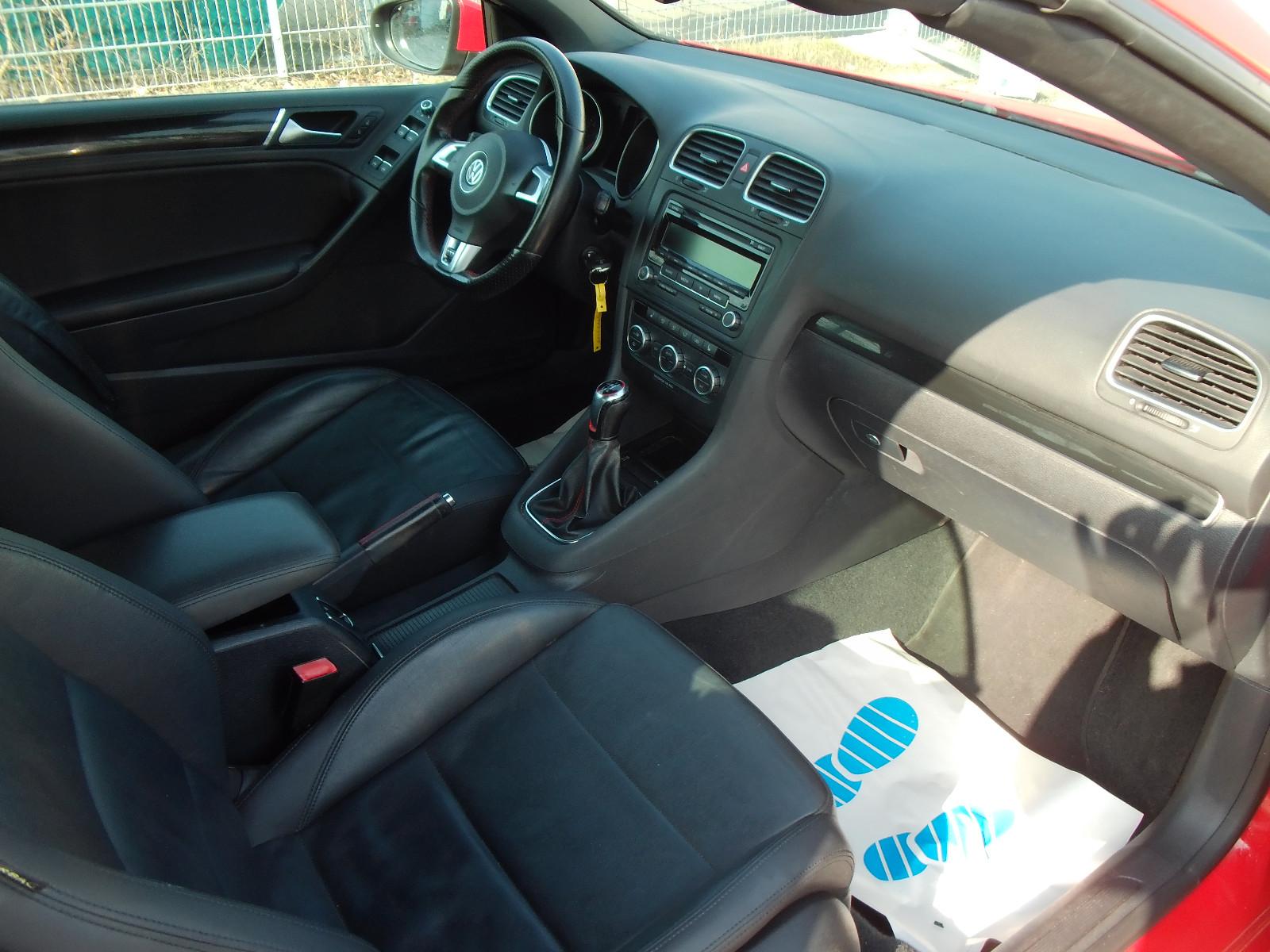 Volkswagen Golf VI Cabriolet GTI*Leder*1.Hd*PDC*6.Gang**