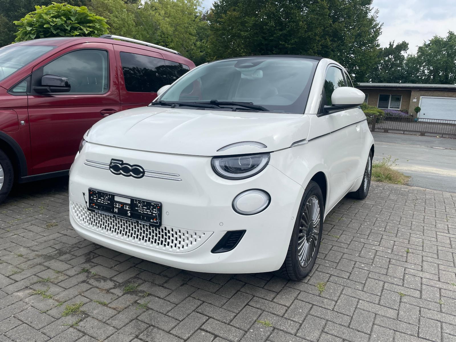 Fiat 500e Cabrio, Kamera