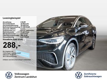 Volkswagen Leasingangebot: Volkswagen ID.5 Pure Automatik 2xKlima ACC AUT Akustikglas