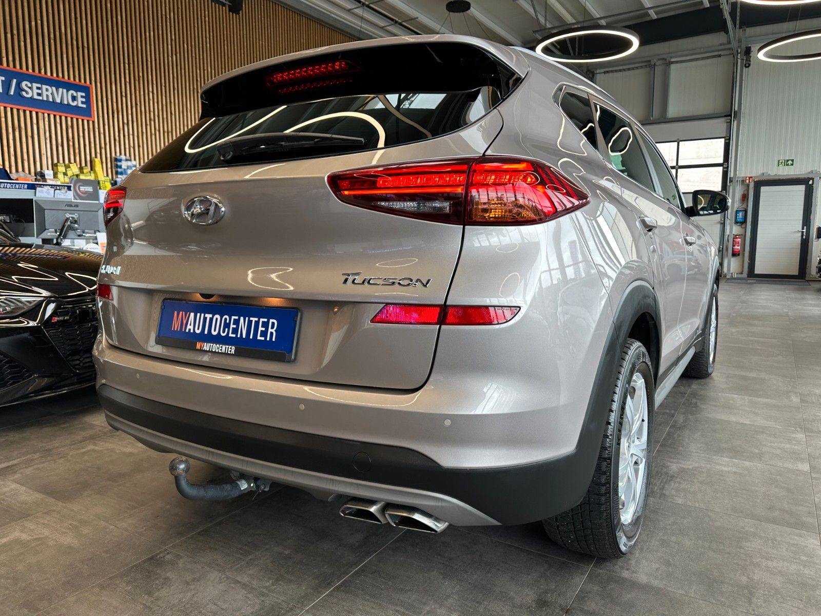 Hyundai Tucson *TEMPO*AHK*LED*NAV*Sitz/LenkradHZ*2-ZONEN imagem 2