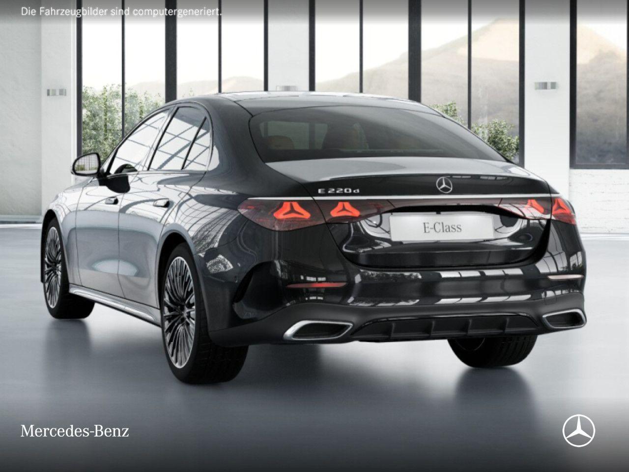 Mercedes-Benz E 220 d AMG Fahrass 360° Pano Burmester Distr.