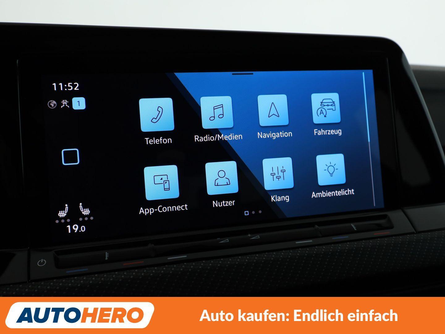 Volkswagen Golf VIII 1.5 TSI ACT R-Line*NAVI*ACC*LED*SHZ*, миниатюра 19