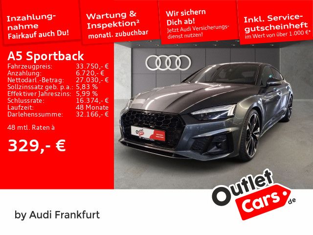 Audi A5 Sportback 40 TFSI S tronic S line MatrixLED M