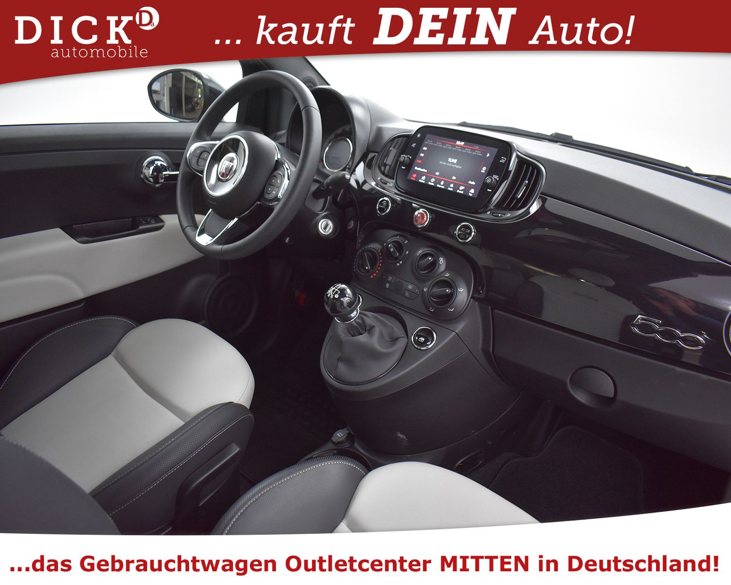 FIAT 500 Dolcevita LEDER+NAVI+DAB+PDC+PANO+APPLE+MFL - Image 15