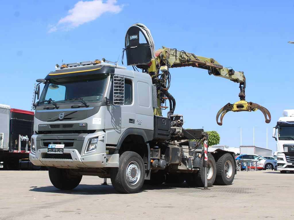 Volvo FMX 500, 6X6,LOGLIFT F265Z95 +trailer DOLL(2007)
