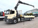 Mercedes-Benz 1833 Axor / HIAB 122-3 / 7m Pritsche / 1. Hand - Mercedes-Benz Axor 1833