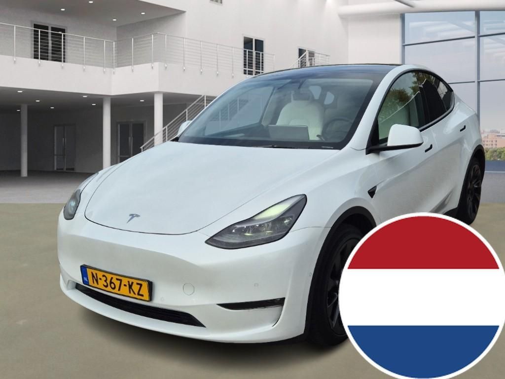 Tesla Model Y Long Range 351pk AWD [ FSD+WIT LEDER+TRE