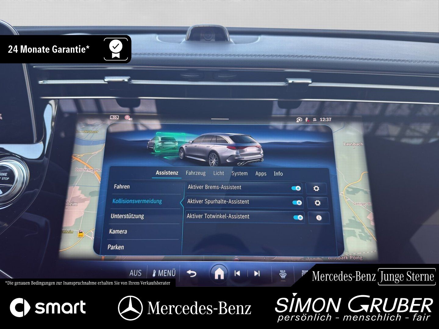 Fahrzeugabbildung Mercedes-Benz E 53 T Hybrid 4M+ AMG Dyn+ Perfo Sitz Driver`s