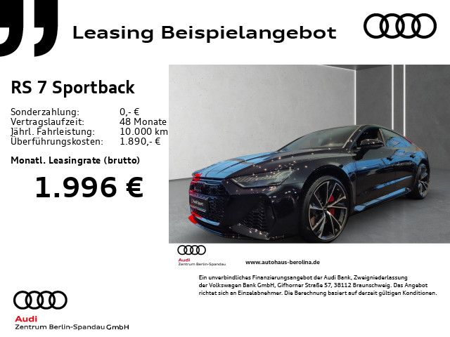 Audi RS7 Sportback performance *HD-MATRIX*PANO*B&O*