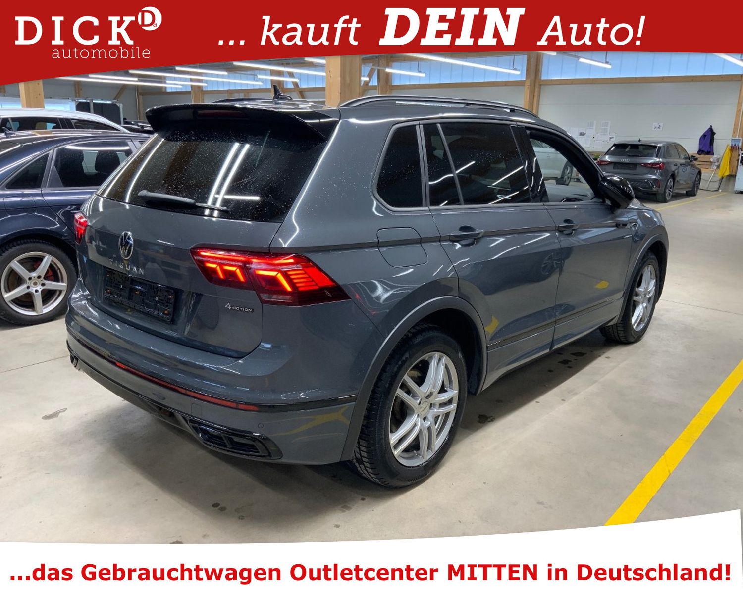 Fahrzeugabbildung Volkswagen Tiguan 2.0 TSI 4Mot R LINE/LED+/DCC/H&K/ACC/8Fa